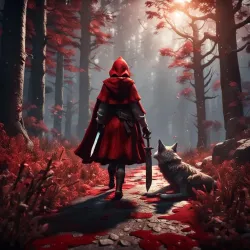 Blood red riding hood
